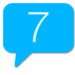 messaging 7 android application logo